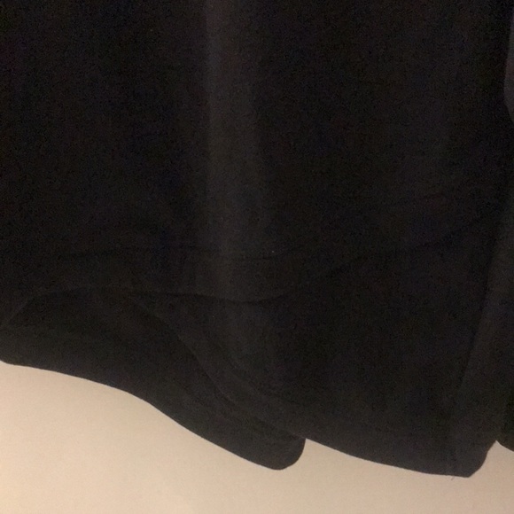 Cable & Gauge sweater size L long sleeves side zipper layer hem black - Picture 7 of 9